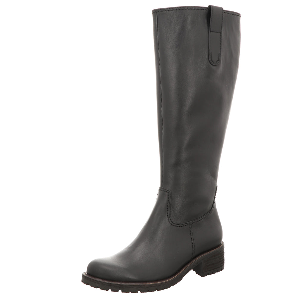 Gabor Damen Langschaftstiefel Kreta in schwarz