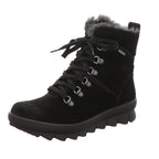 Legero Damen Schnürstiefel Novara in schwarz