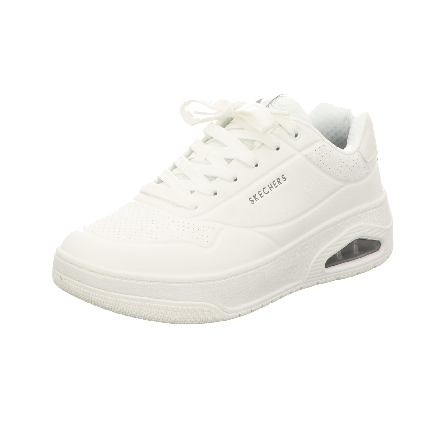 Skechers Herren Schnürschuh Uno Court in weiss