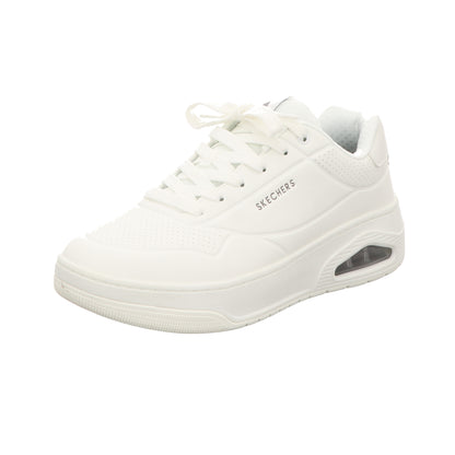 Skechers Herren Schnürschuh Uno Court in weiss