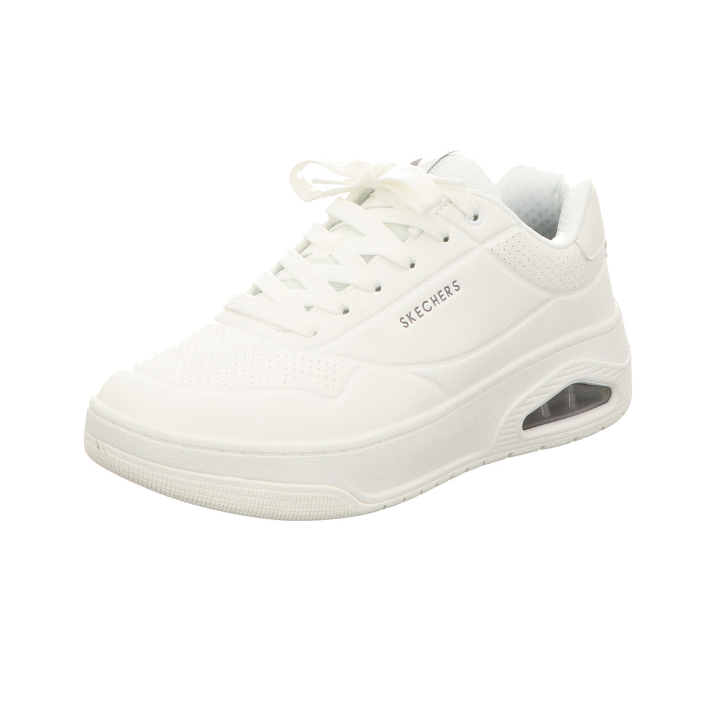 Skechers Herren Schnürschuh Uno Court in weiss