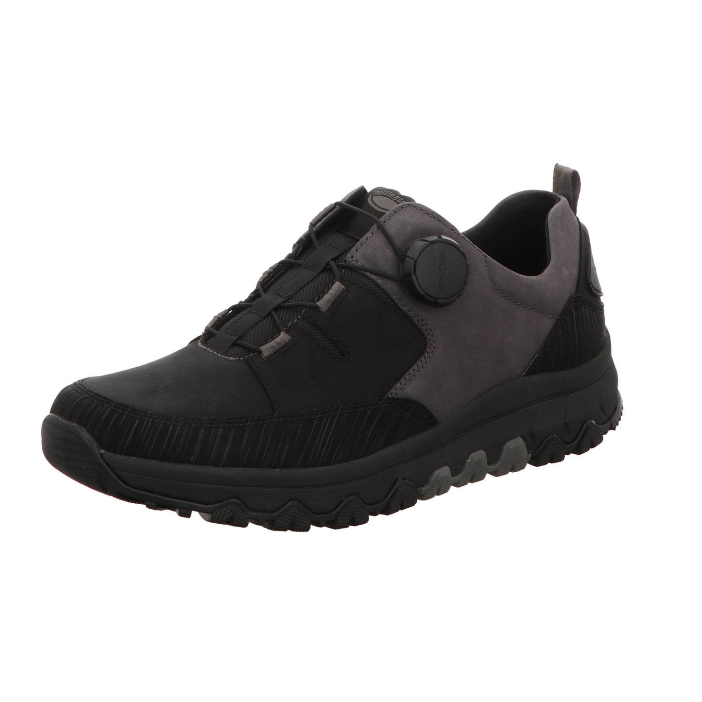 rollingsoft Herren Schnürschuh  in schwarz