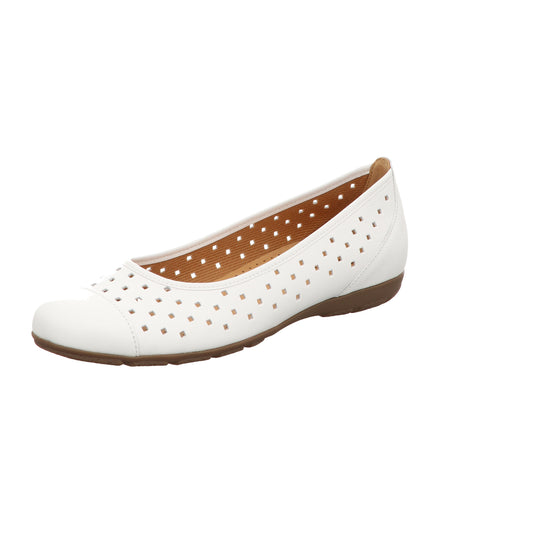 Gabor Damen Ballerina  in weiss