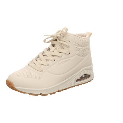 Skechers Damen Stiefel Uno in weiss