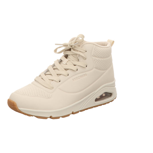 Skechers Damen Stiefel Uno in weiss