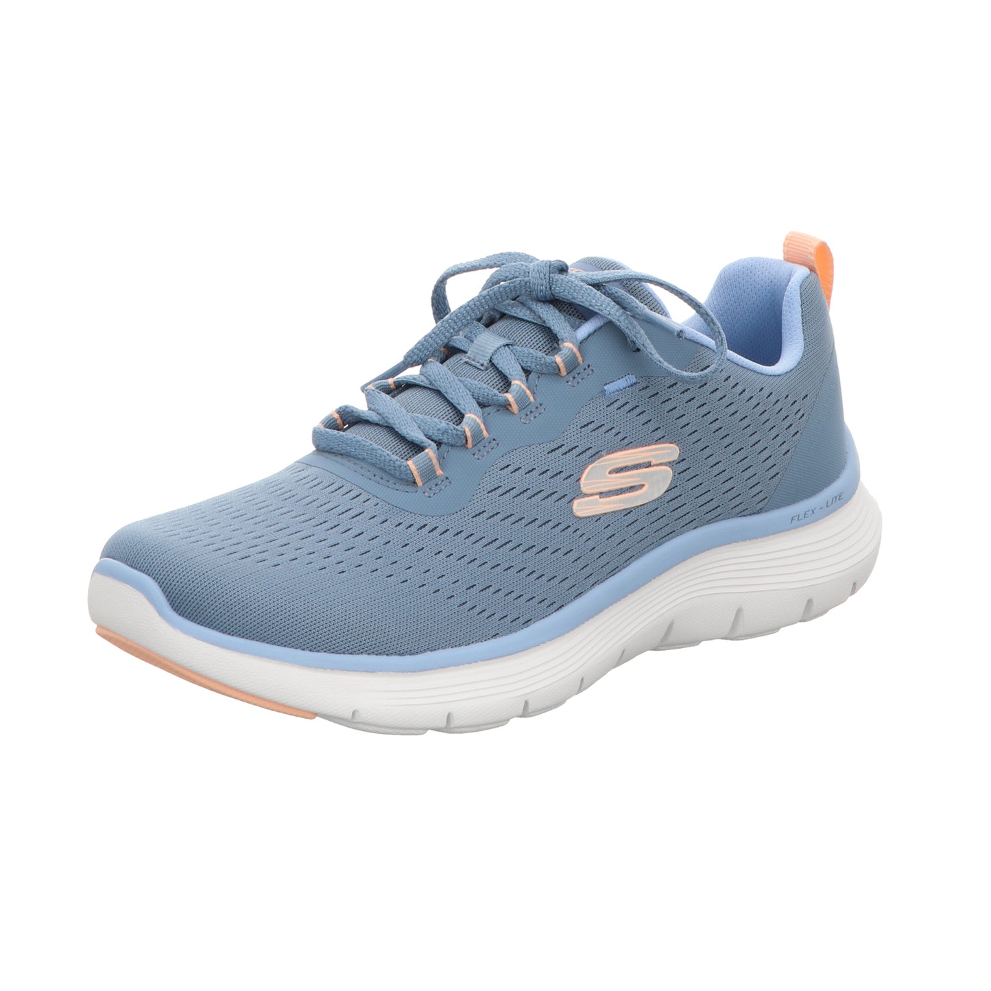 Skechers Damen Schnürschuh Flex Appeal 5.0 in blau