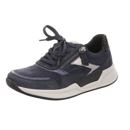 Gabor Damen Schnürschuh bequem  in dunkelblau