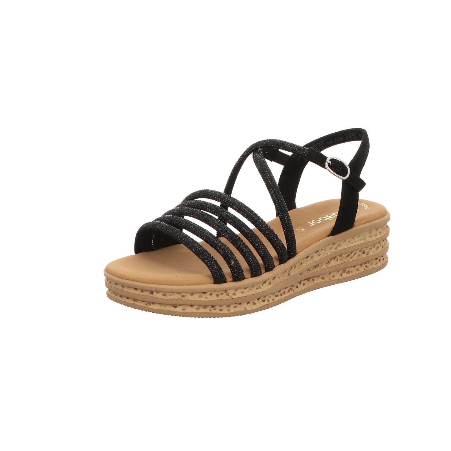 Gabor Damen Sandalette  in schwarz