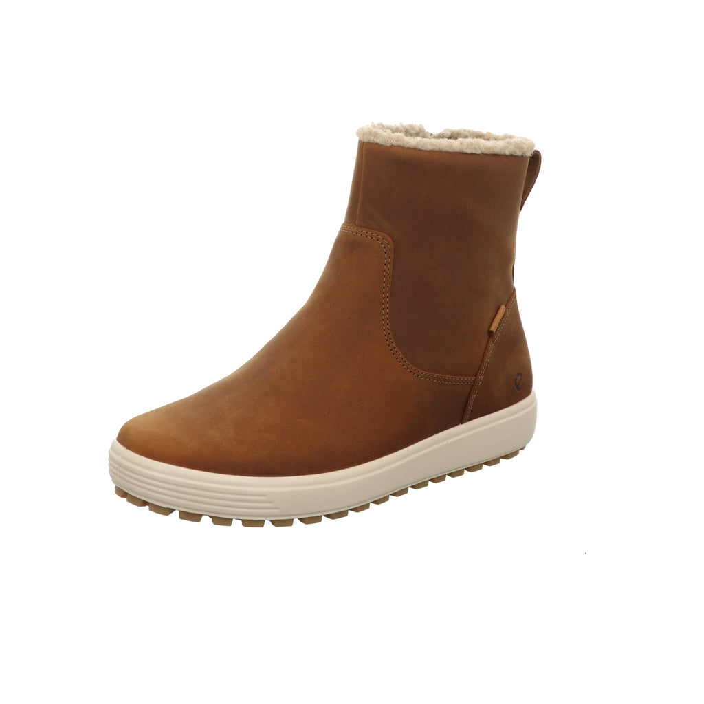 Ecco Damen Schnürstiefel Soft 7 Tred in braun