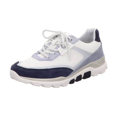 Gabor Damen Schnürschuh bequem  in weiss