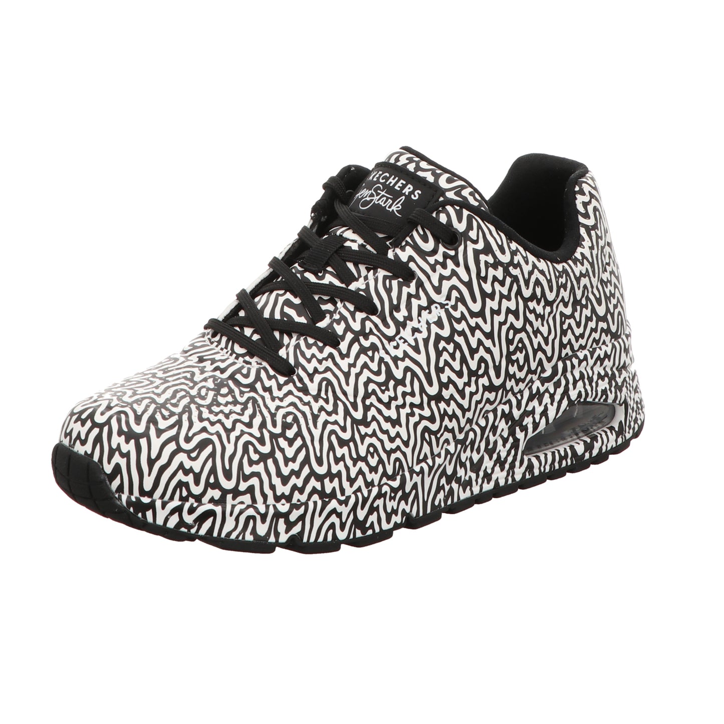 BOBs Sport Damen Schnürschuh Uno in schwarz