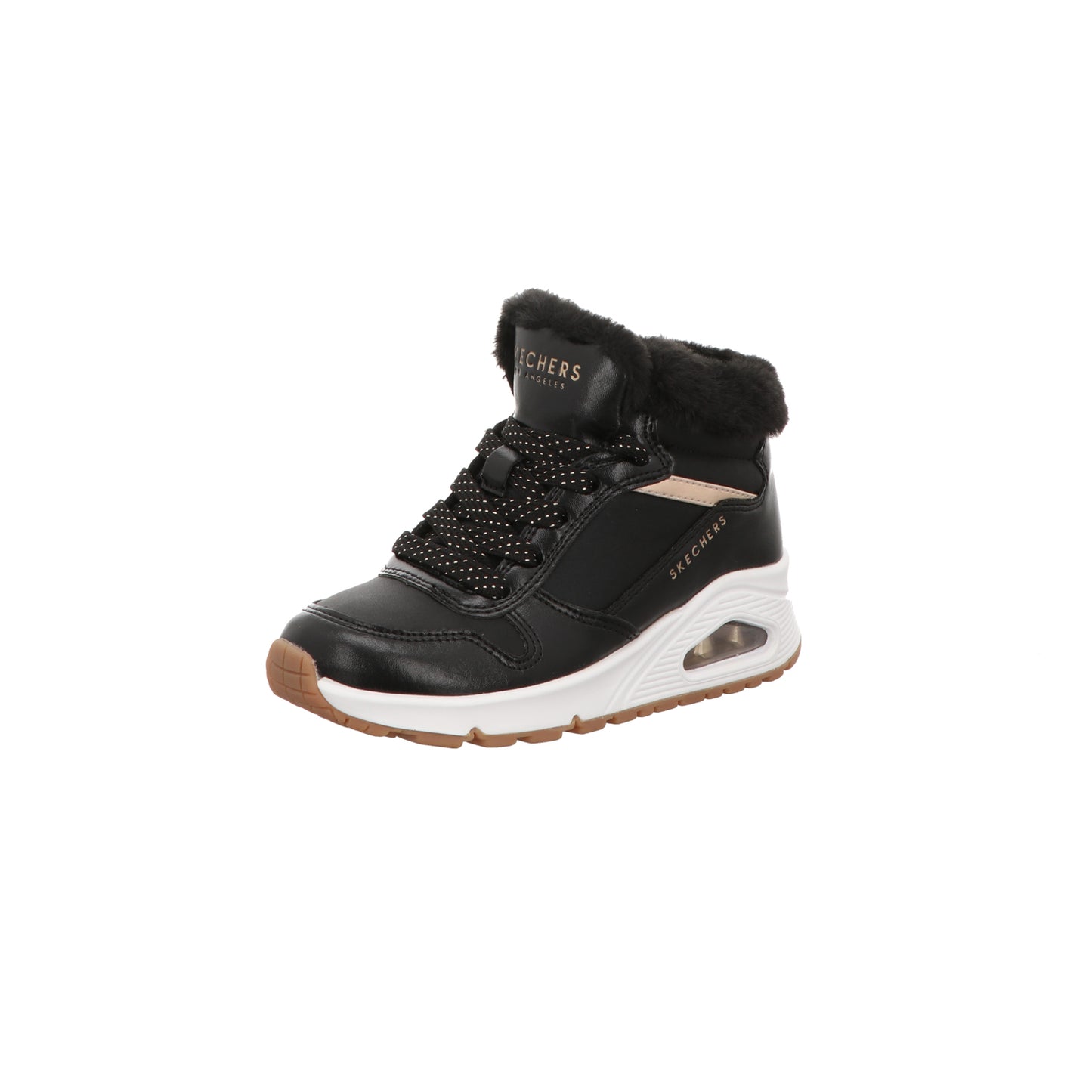 Skechers Damen Stiefel Uno - Cozy On Air in schwarz