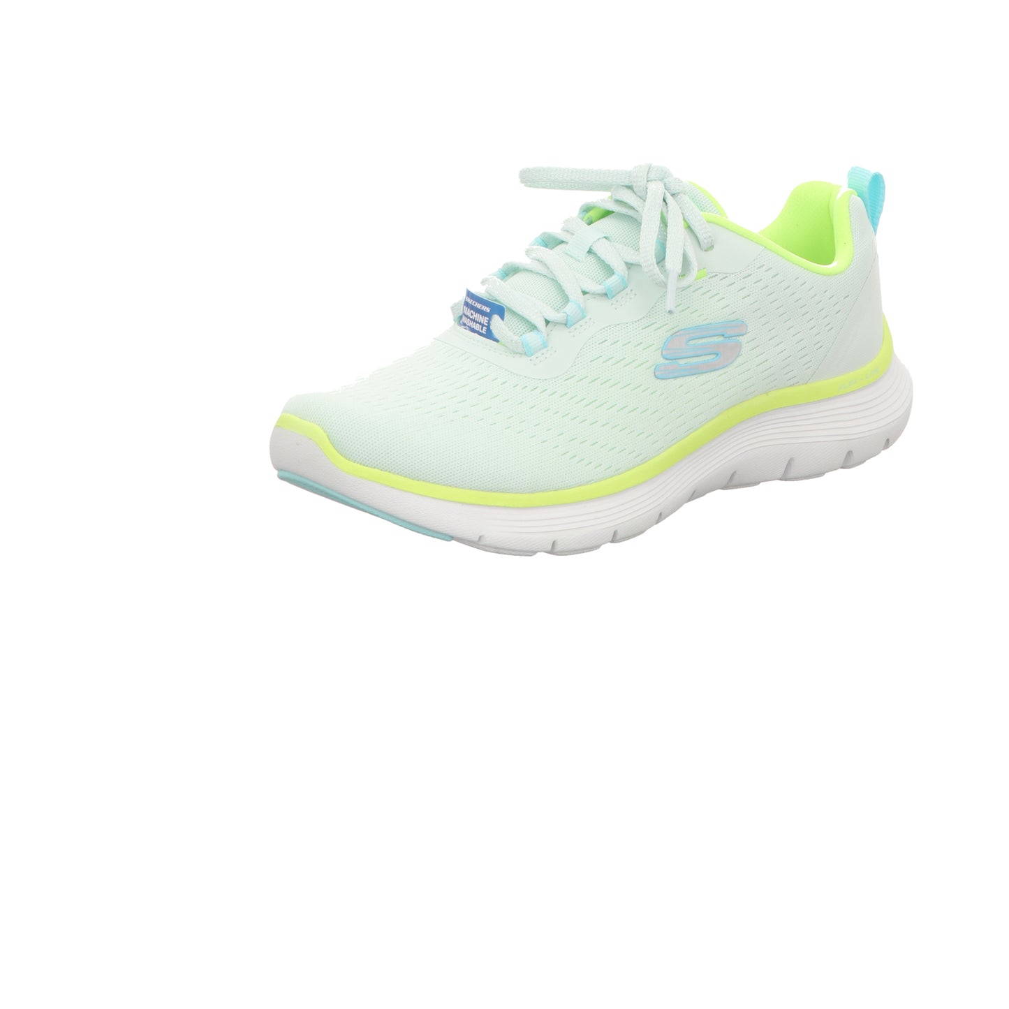 Skechers Damen Schnürschuh Flex Appeal 5.0 in gruen