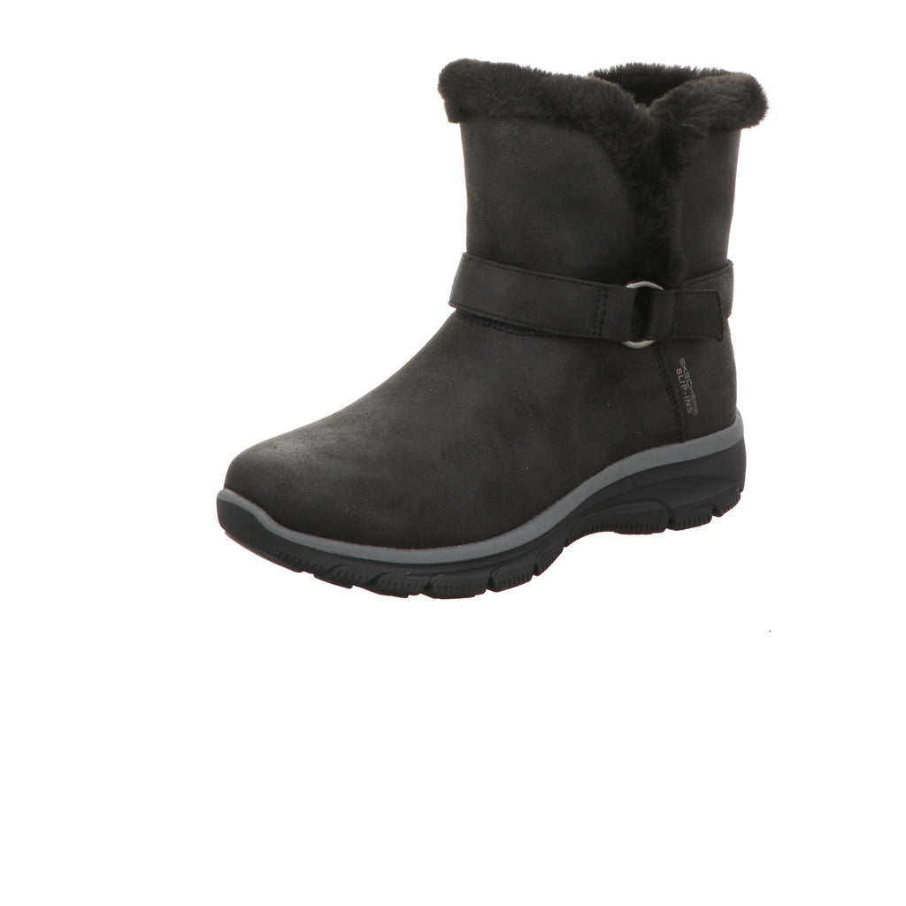 Skechers Damen Schaftstiefel Slip-Ins Easy Going in schwarz