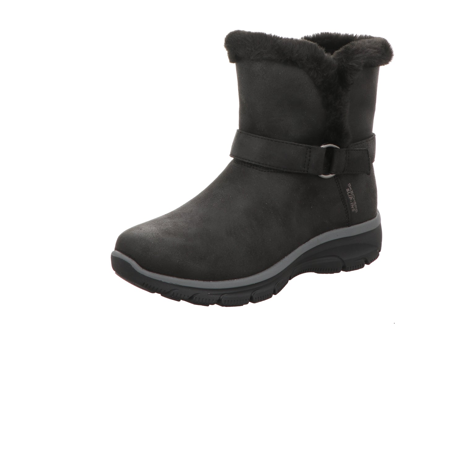 Skechers Damen Schaftstiefel Slip-Ins Easy Going in schwarz