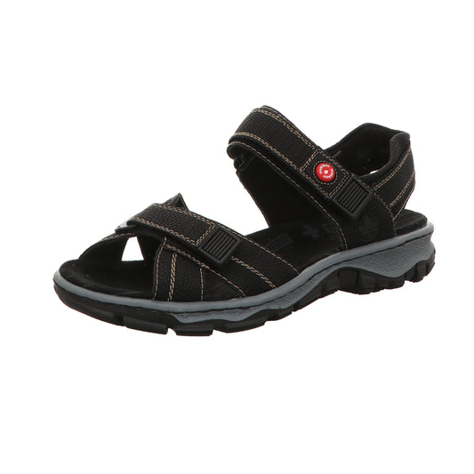 Rieker Damen Sandalette  in schwarz