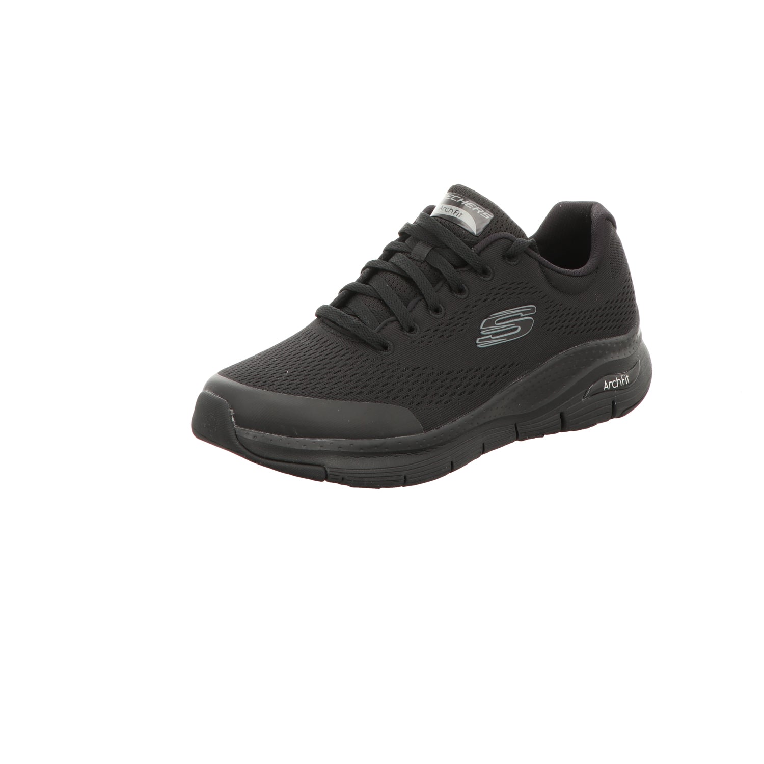 Skechers Herren Schnürschuh Arch Fit in schwarz