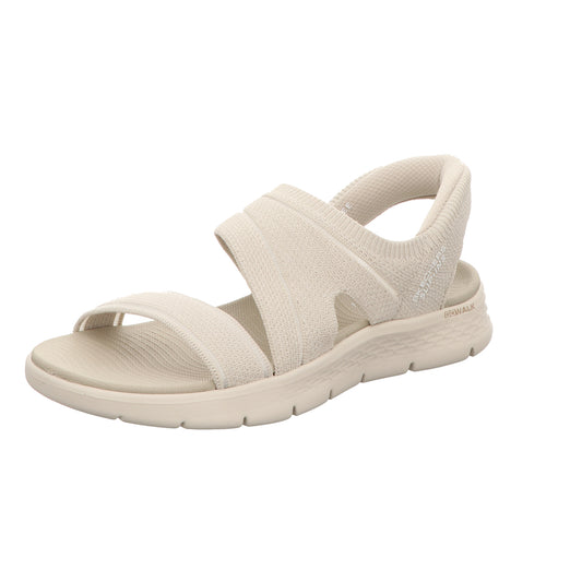 Skechers Damen Sandalette Slip-Ins: Go Walk Flex Sandal in beige
