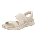 Skechers Damen Sandalette Slip-Ins: Go Walk Flex Sandal in beige