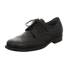 Waldläufer Damen Schnürschuh Henry in schwarz