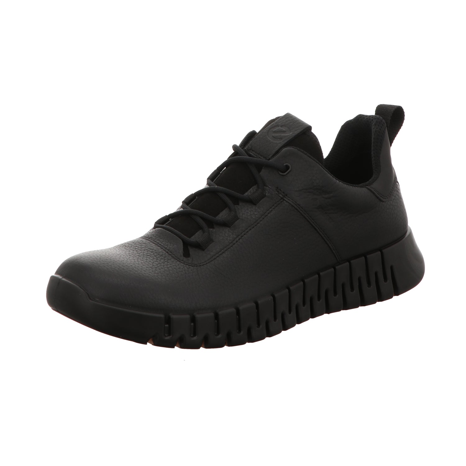 Ecco Herren Schnürschuh Gruuv in schwarz