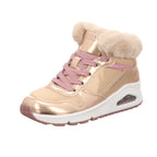 Skechers Damen Stiefel Uno-Cozy On Air in gold