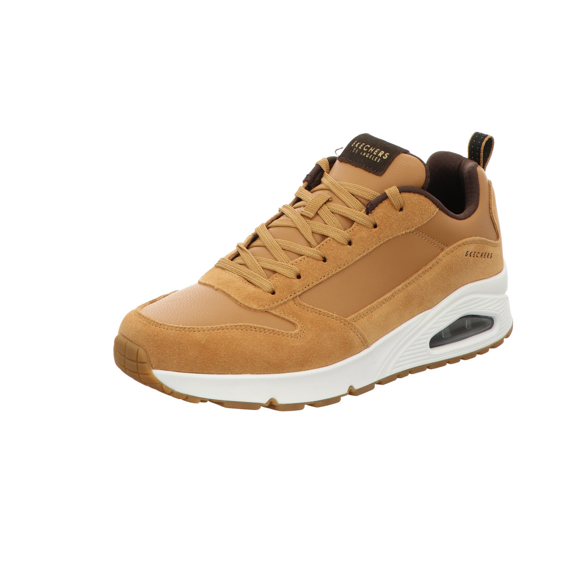 Skechers Herren Schnürschuh Uno Stacre in beige