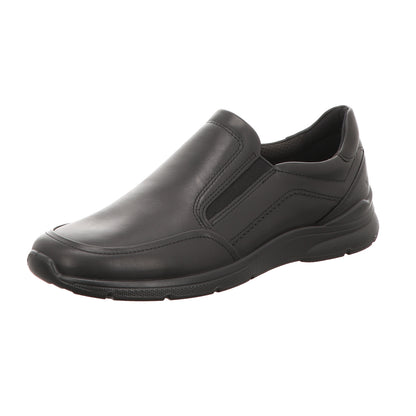 Ecco Herren Slipper Irving in schwarz