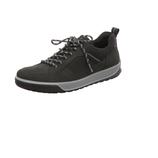 Ecco Herren Schnürschuh Byway Tred in schwarz