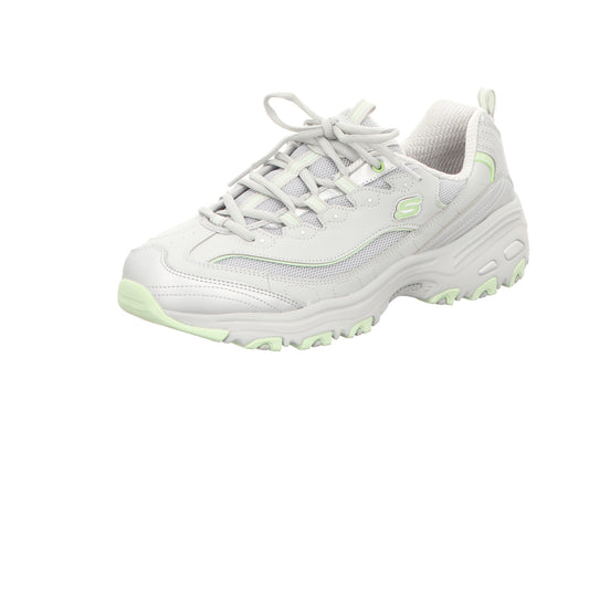 Skechers Damen Schnürschuh D'lites Chromatic in grau