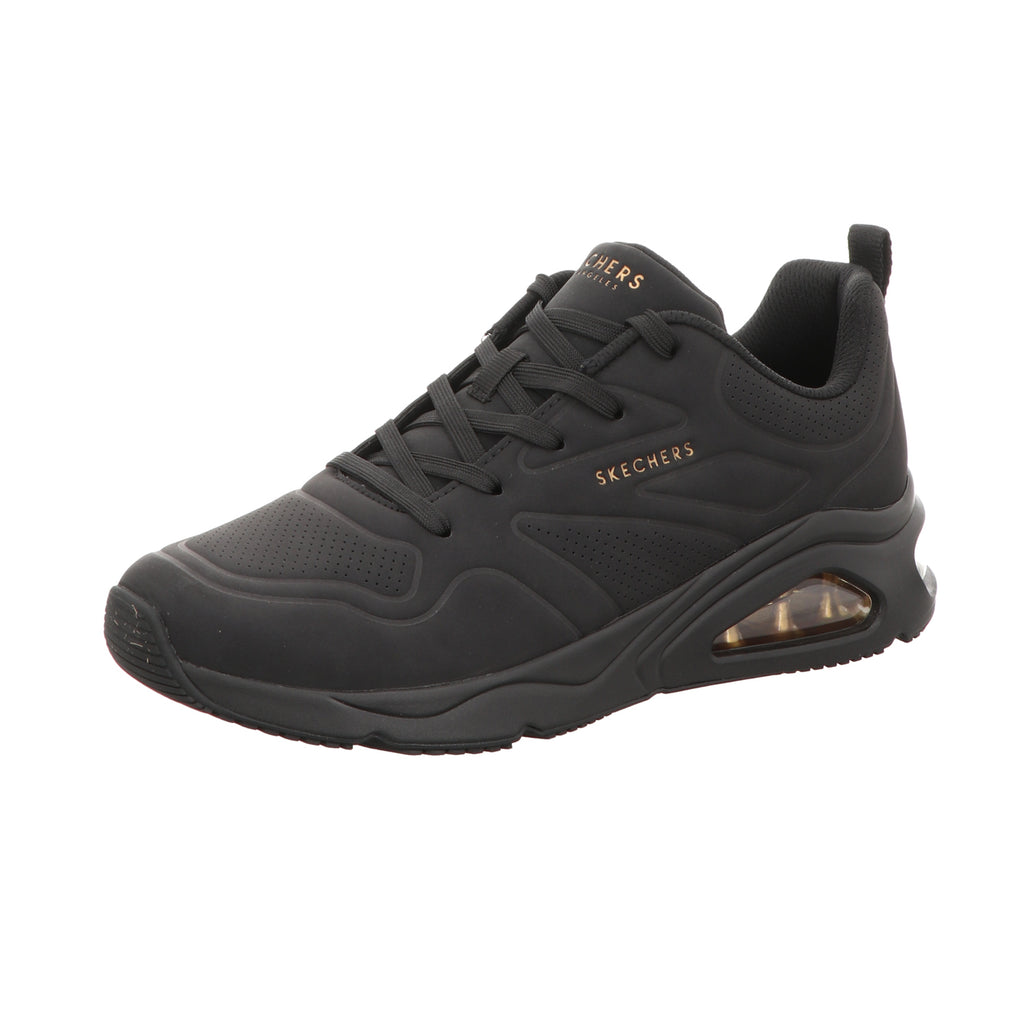 Skechers Damen Schnürschuh Uno-Tres-Air in schwarz