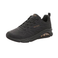 Skechers Damen Schnürschuh Uno-Tres-Air in schwarz