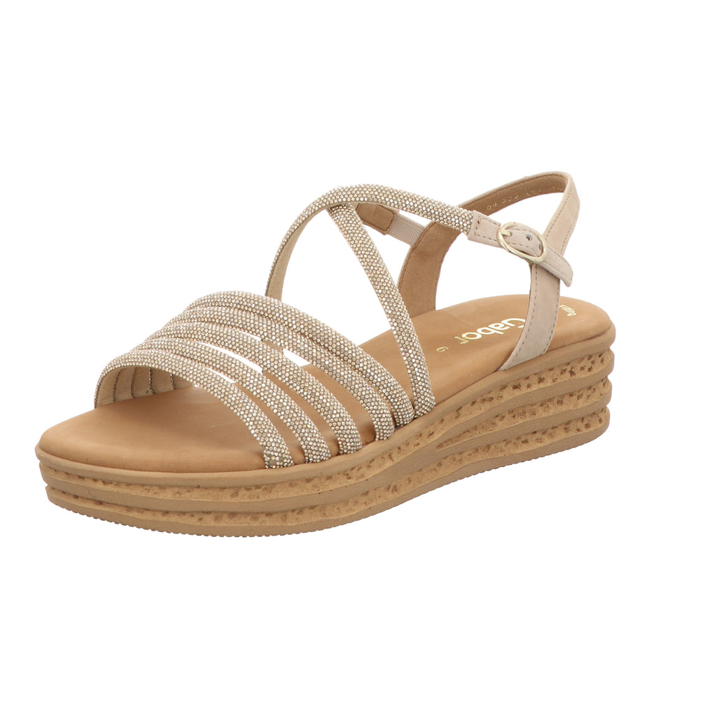 Gabor Damen Sandalette  in silber