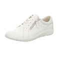 Waldläufer Damen Schnürschuh bequem K-Ira in weiss