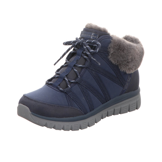 Skechers Damen Schnürstiefel Slip-Ins Graceful in blau