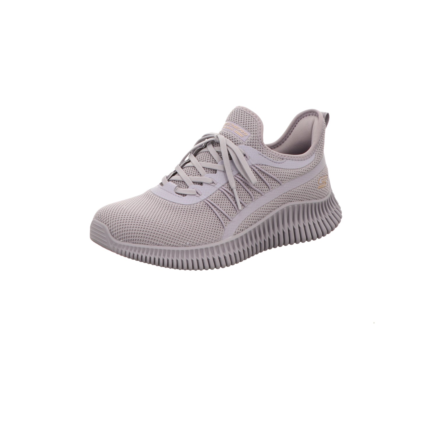 Skechers Damen Slipper Bobs Sport Geo New Aesthet in grau