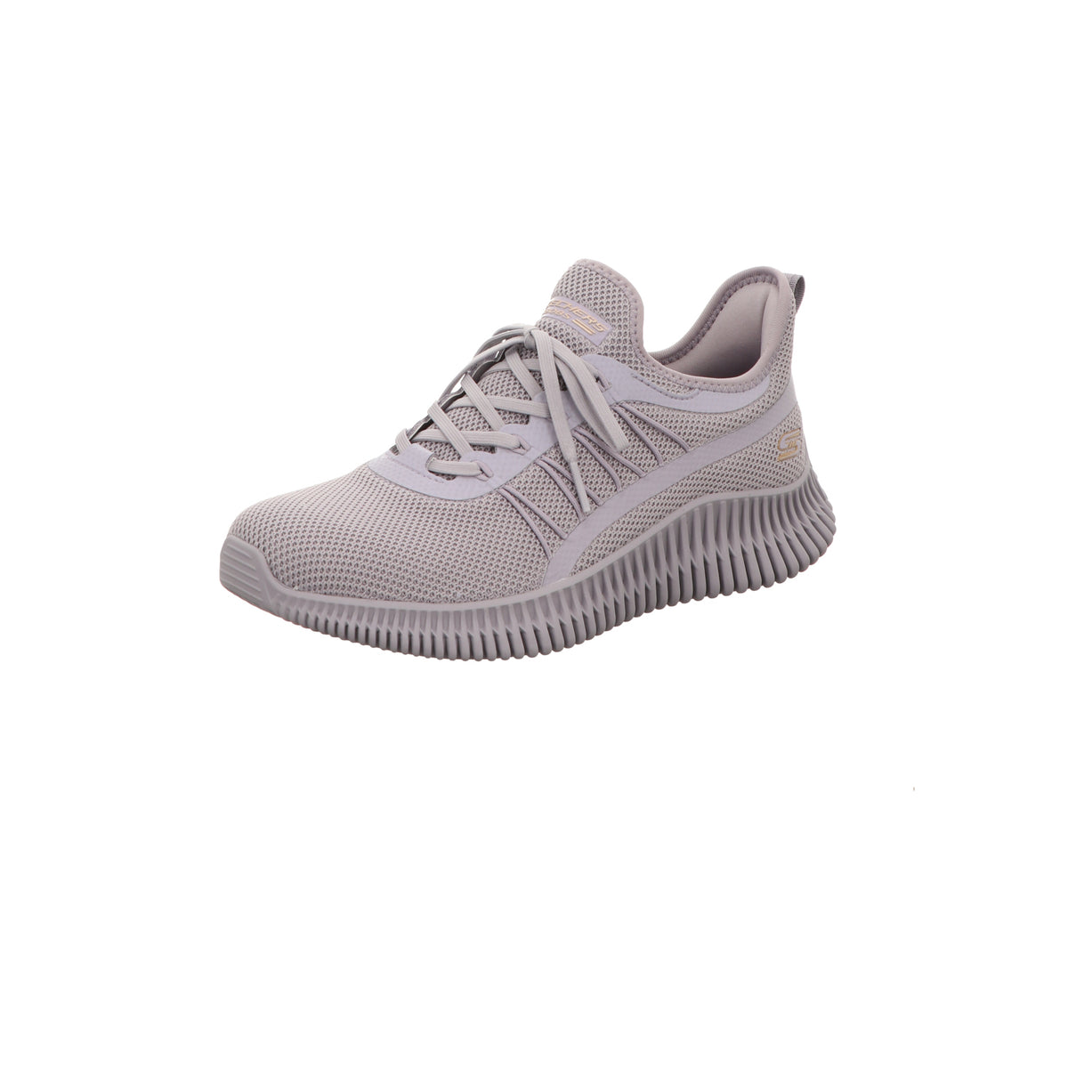 Skechers Damen Slipper Bobs Sport Geo New Aesthet in grau