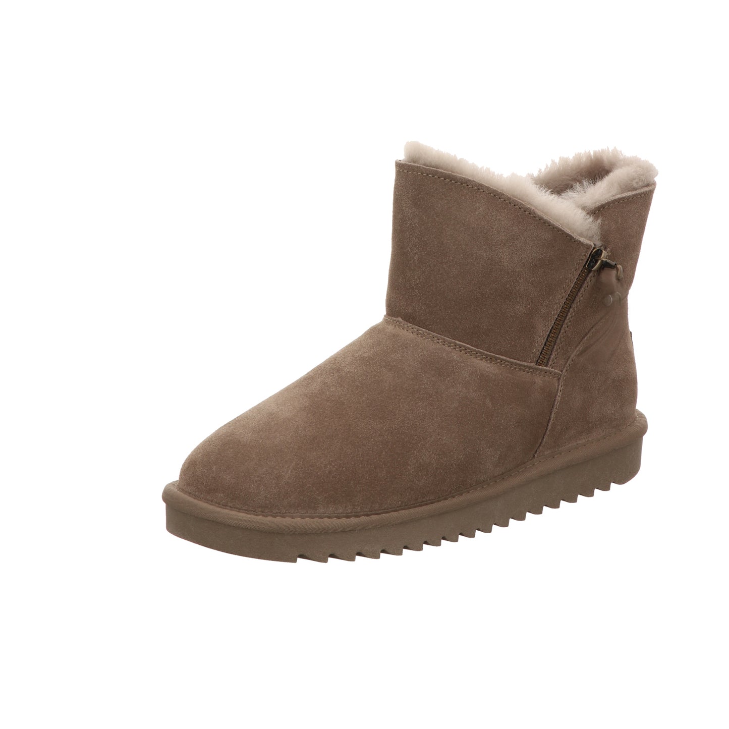Ara Damen Schnürstiefel Alaska in taupe