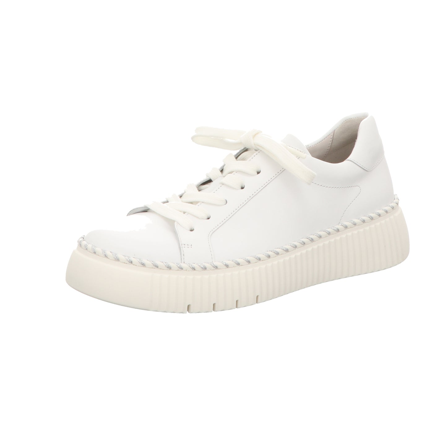 Gabor Damen Schnürschuh  in weiss