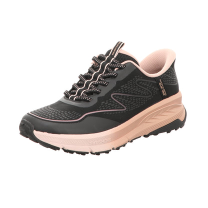 Skechers Damen Slipper Slip Ins Switch Back Mist in schwarz