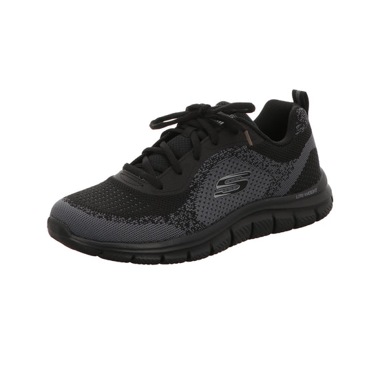 Skechers Herren Schnürschuh Track-Glendor in schwarz