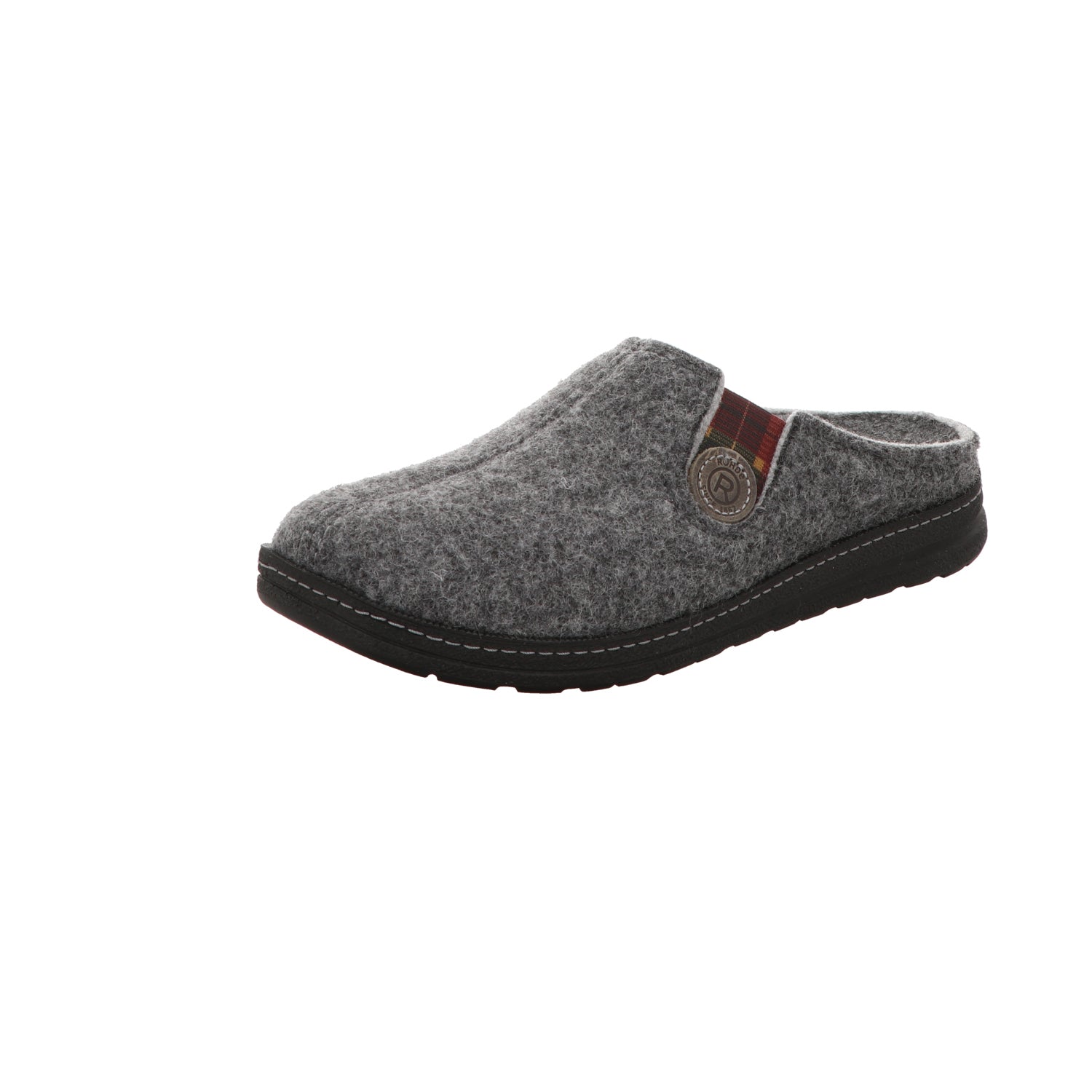 Rohde Herren Pantoffel Asiago in grau