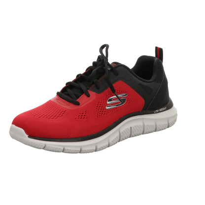 Skechers Herren Schnürschuh Track Broader in rot