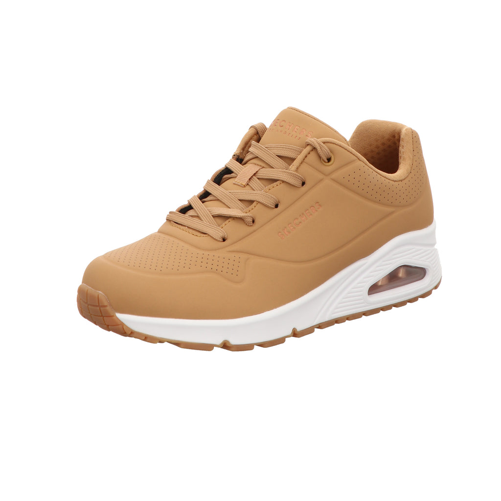 Skechers Damen Schnürschuh Uno in braun
