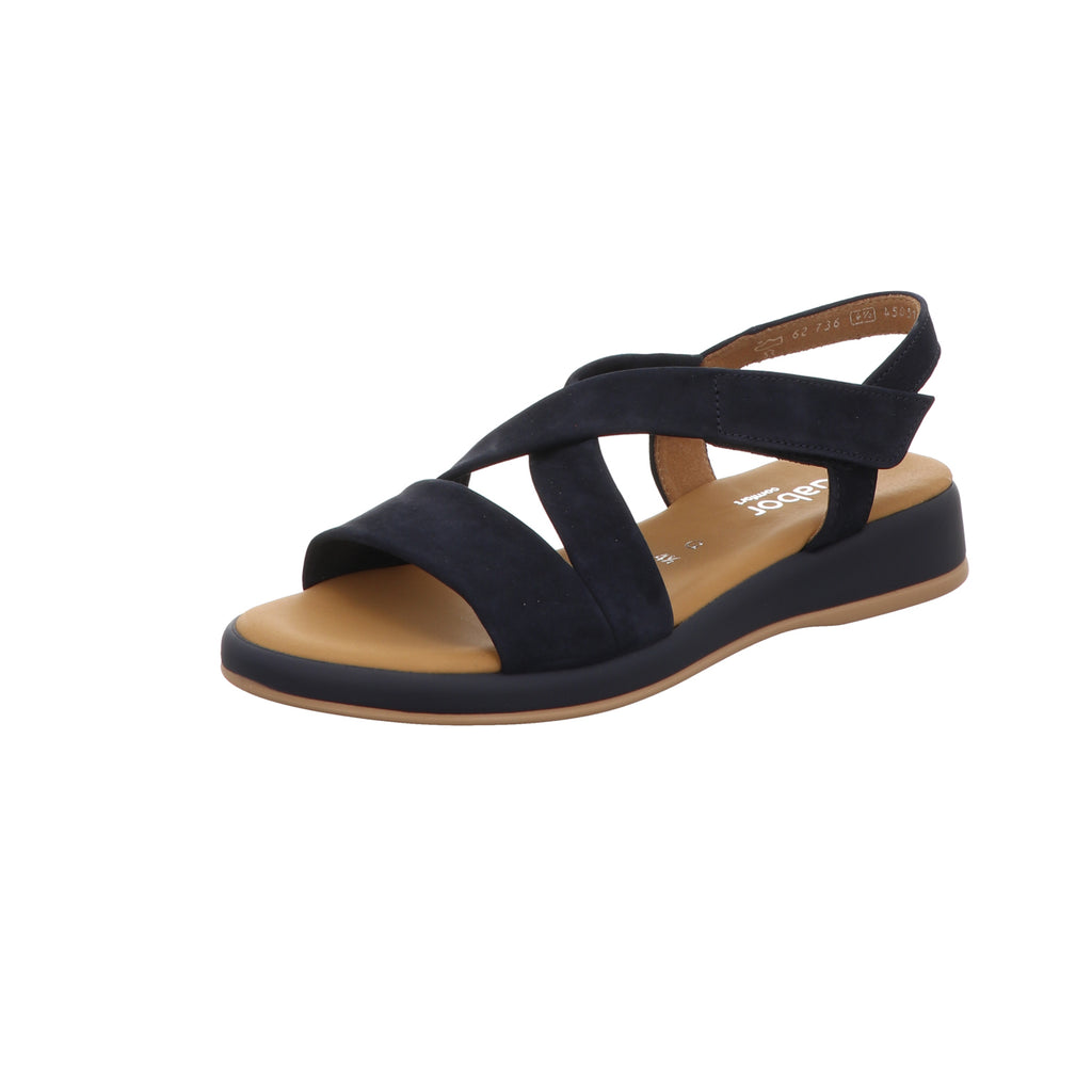 Gabor Damen Sandalette Rhodos in blau
