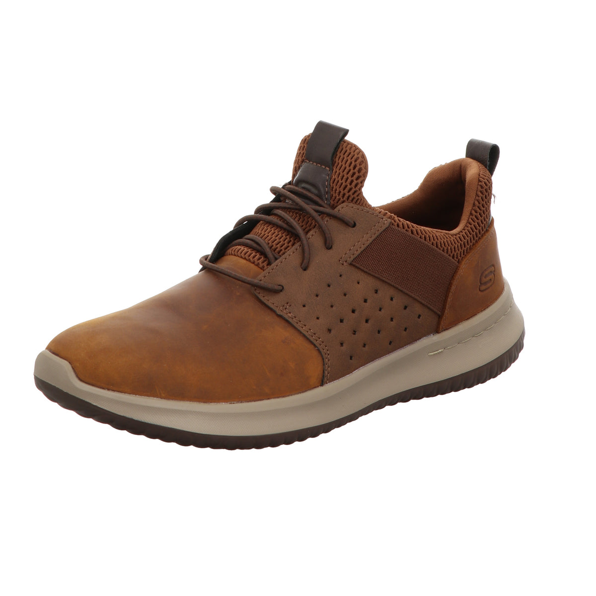 Skechers Herren Slipper Delson Axton in braun