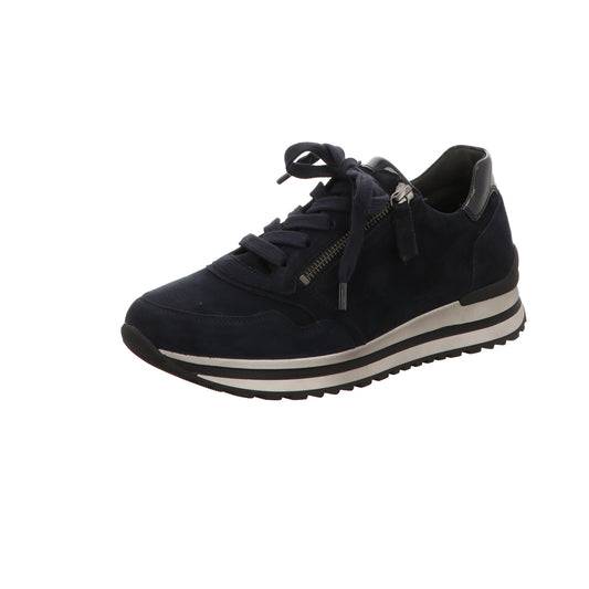 Gabor Damen Schnürschuh Turin in dunkelblau