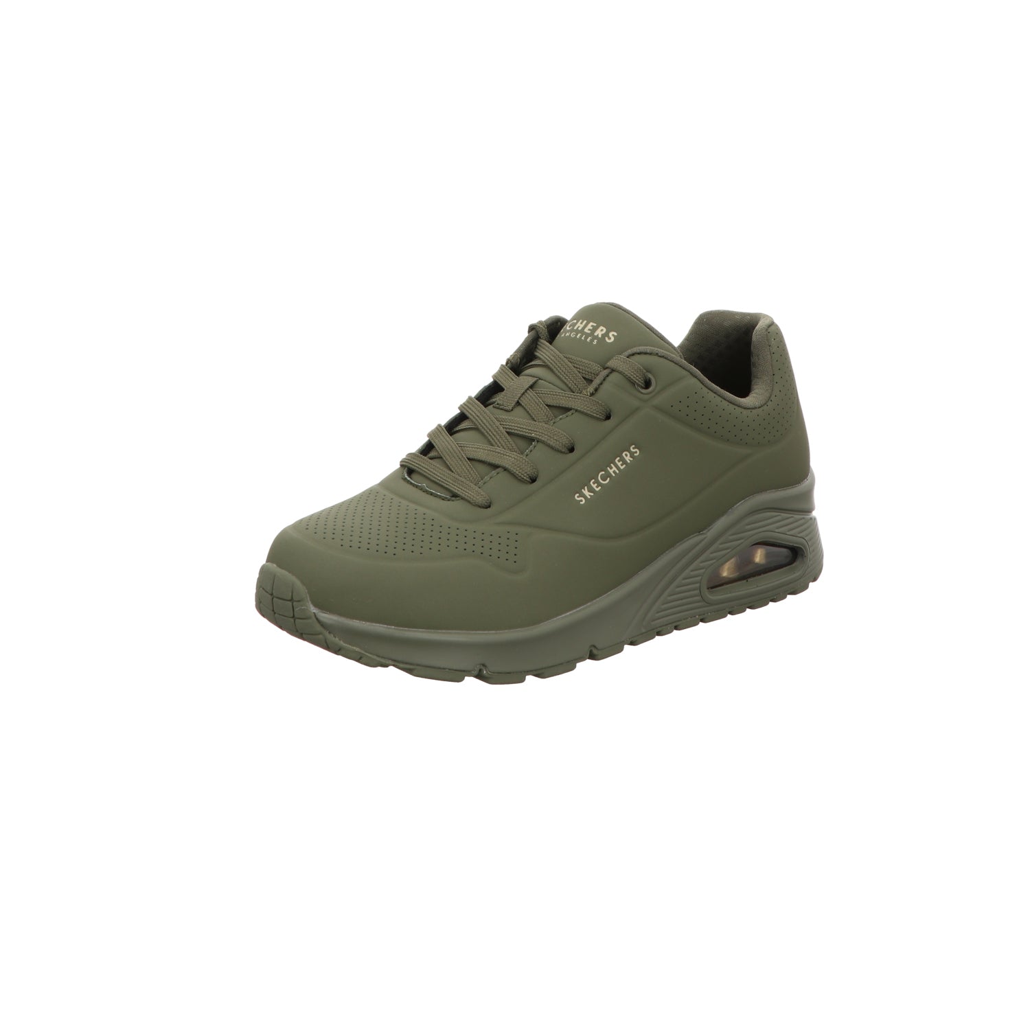 Skechers Damen Schnürschuh Uno Stand On Air in gruen