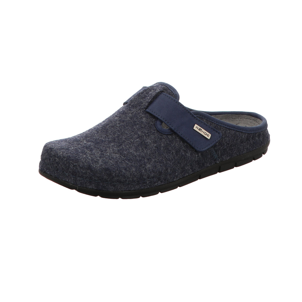 Rohde Herren Pantoffel Rodigo H in blau