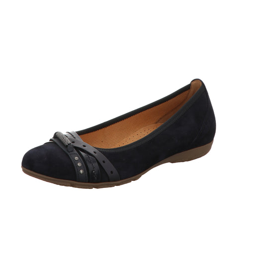 Gabor Damen Ballerina  in blau